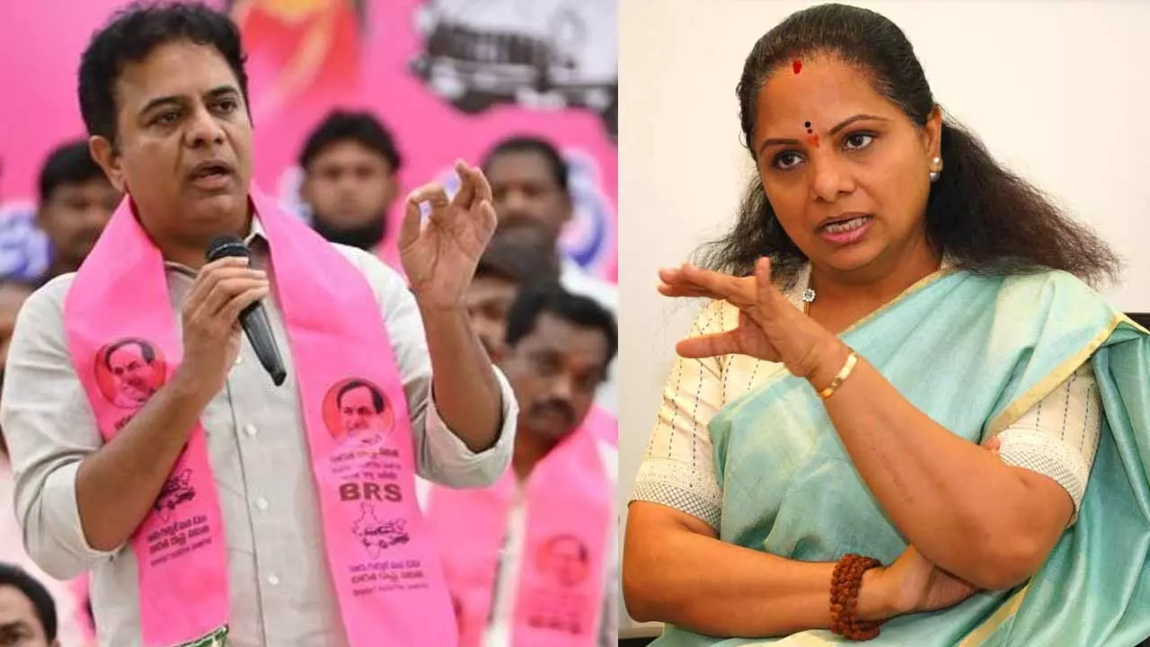 కవితకు కేటీఆర్ వార్నింగ్.. కవితకు కేటీఆర్ వార్నింగ్..
