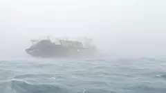 కేరళ తీరంలో మునిగిపోయిన భారీ కార్గోషిప్