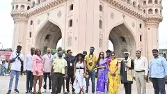 చార్మినార్ అందాలకు ఆఫ్రికన్ ప్రతినిధుల బృందం ఫిదా