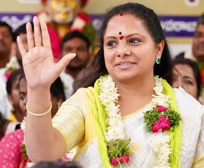 కవిత కొత్త పార్టీ.... కవిత కొత్త పార్టీ....