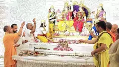 అయోధ్య: కొత్తగా నిర్మించిన ఆలయాల్లో విగ్రహాల ప్రతిష్ట