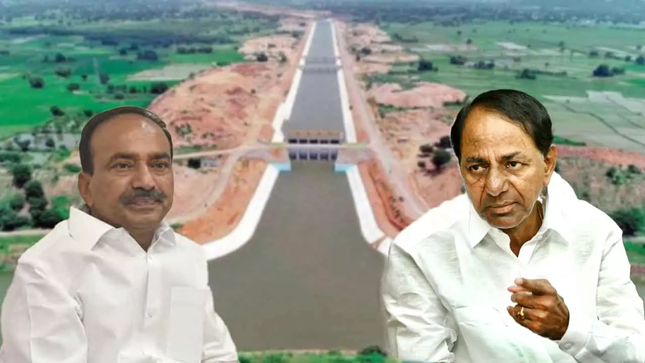 కేసీఆర్ ను ఈటల ఇరికించేశారా ? కేసీఆర్ ను ఈటల ఇరికించేశారా ?
