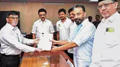 రాజ్యసభకు నామినేషన్ల దాఖలు..