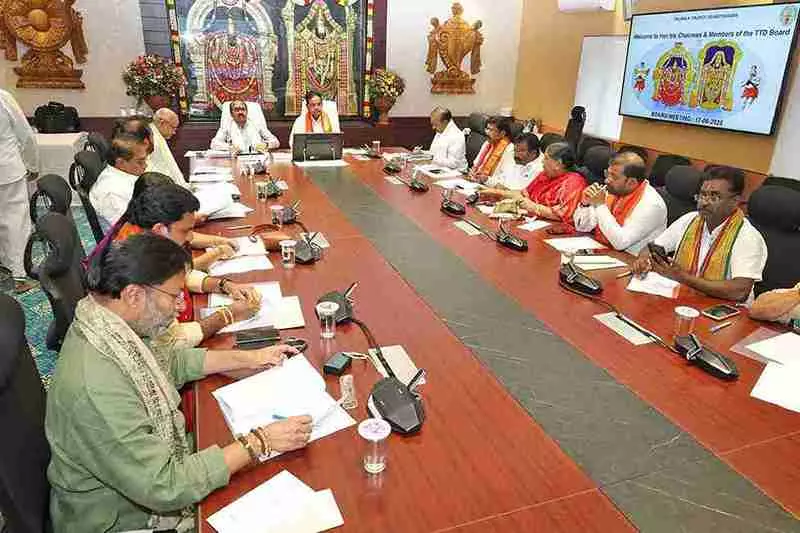 TTD Board Meet | రేణిగుంట విమానాశ్రయానికి శ్రీవారి పేరు