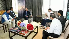 విద్యా రంగంలో ఏఐ వినియోగం  టోనీ బ్లెయిర్ తో లోకేష్ భేటీ