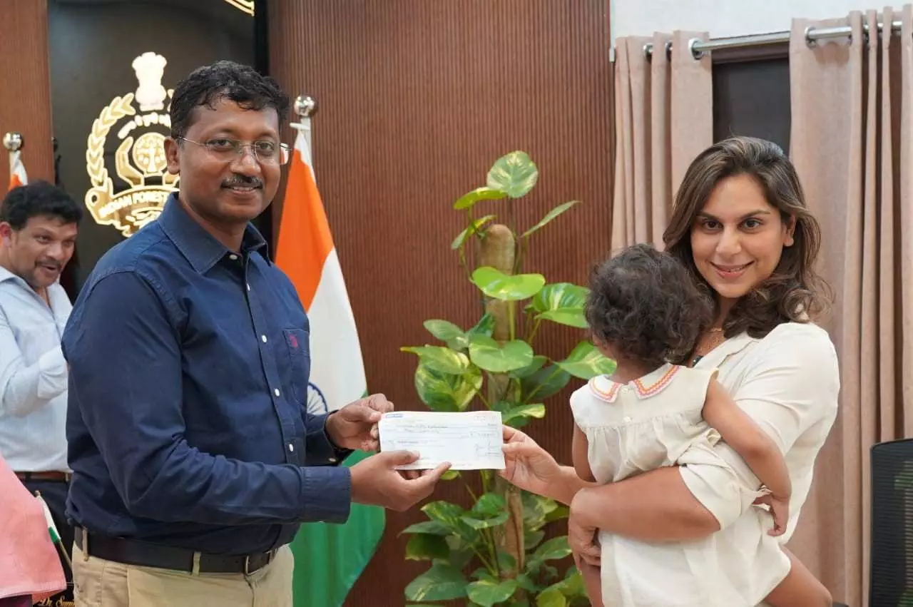 పులిని దత్తత తీసుకున్న ఉపాసన పులిని దత్తత తీసుకున్న ఉపాసన