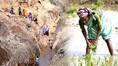 నది గర్భంలో  ప్రాజెక్టుల నిర్మాణం