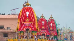 భారీ భద్రత నడుమ జగనాథ్ రథయాత్ర..