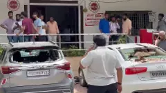 ట్యాపింగ్ అంశంలో మహాన్యూస్ ఛానల్ పై దాడి