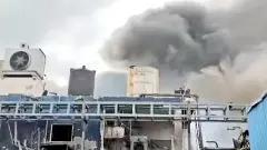 సిగాచి ఫ్యాక్టరి  అగ్నిప్రమాదంలో ఐదుగురు సజీవదహనం