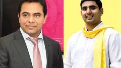 కేటీఆర్, లోకేష్ రహస్య భేటీ  ?