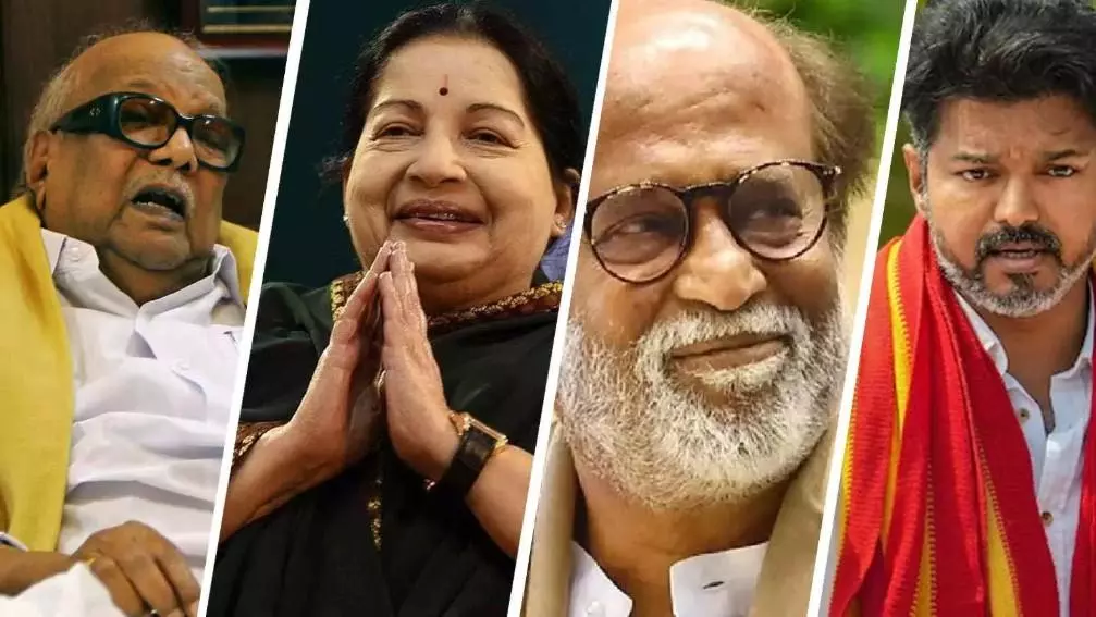 తమిళ రాజకీయాలన్నీ ‘చిత్రం’గానే ఉంటాయెందుకు? తమిళ రాజకీయాలన్నీ ‘చిత్రం’గానే ఉంటాయెందుకు?