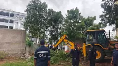 కూకట్ పల్లిలో హైడ్రా కూల్చివేతలు షురూ