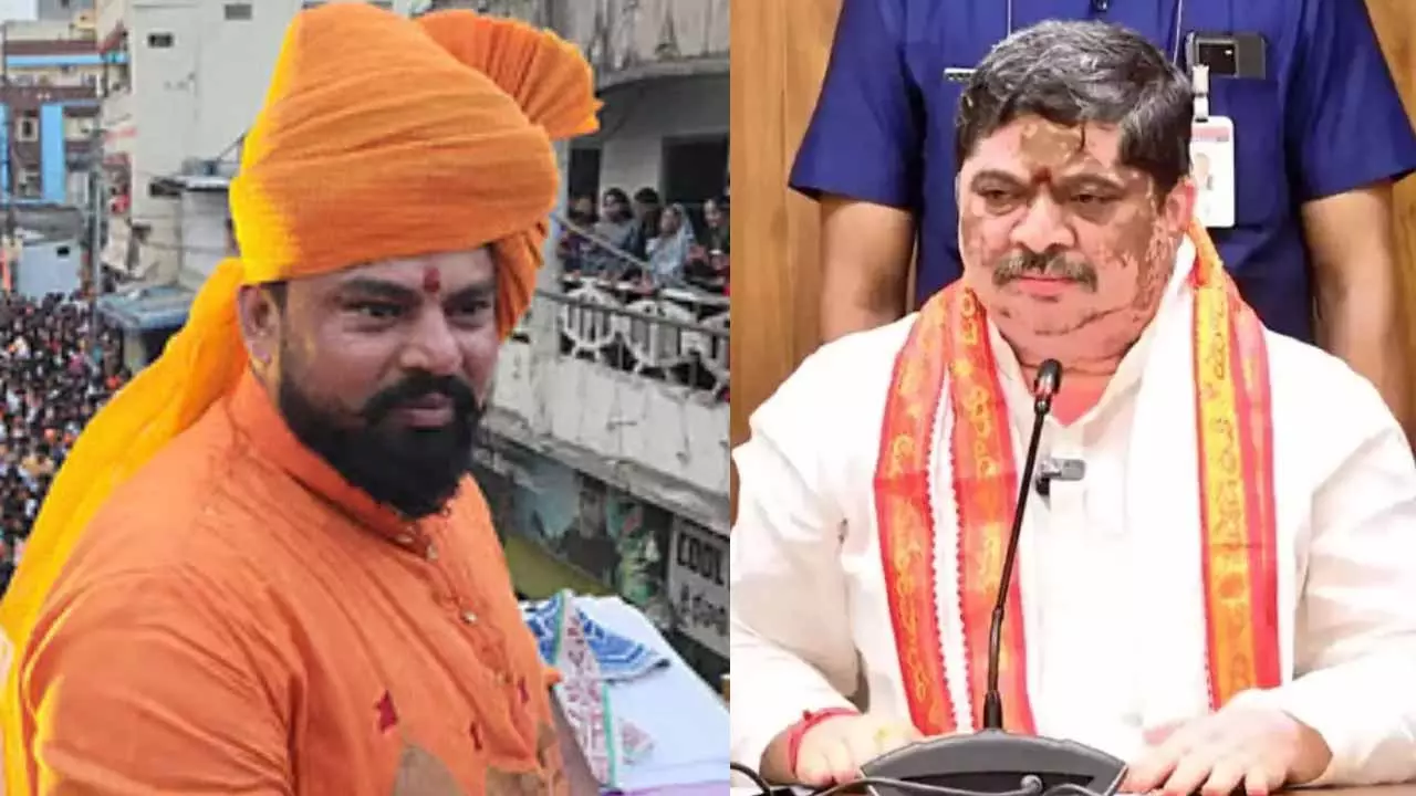 రాజాసింగ్కు గాలం వేస్తున్న పొన్నం ప్రభాకర్..? రాజాసింగ్కు గాలం వేస్తున్న పొన్నం ప్రభాకర్..?