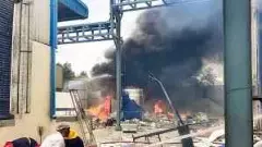 హైదరాబాద్ లో మరో  భారీ అగ్నిప్రమాదం