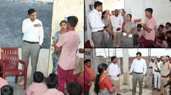 సమస్యల పరిష్కారంలో పుల్లూరు విద్యార్ధులే మార్గదర్శనం సమస్యల పరిష్కారంలో పుల్లూరు విద్యార్ధులే మార్గదర్శనం