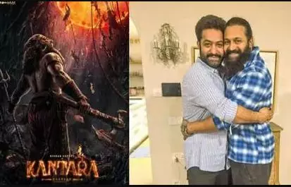 కాంతార డివోషనల్ యూనివర్స్ లోకి ఎన్టీఆర్? కాంతార డివోషనల్ యూనివర్స్ లోకి ఎన్టీఆర్?