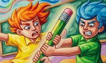 పెన్సిల్ తెచ్చిన తంటా.. ఓ తండ్రి ప్రాణం పోయింది