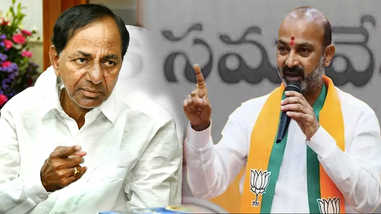 KCR| ఫోన్ ట్యాపింగ్ కేసులో కేసీఆర్ కు ఉచ్చుబిగించనున్న బండి ? KCR| ఫోన్ ట్యాపింగ్ కేసులో కేసీఆర్ కు ఉచ్చుబిగించనున్న బండి ?