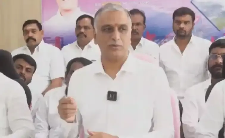 కాళేశ్వరంపై మరో కుట్ర: హరీష్ రావు