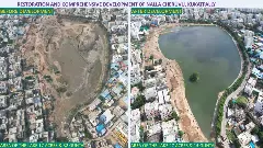 నాడు డంపింగ్ యార్డు...నేడు అందాల సరస్సు