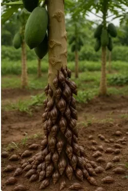 పంటలపై పంజా విసిరిన నత్తల దండు.. రైతుల కకావికలు పంటలపై పంజా విసిరిన నత్తల దండు.. రైతుల కకావికలు