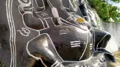 దేశంలోనే రెండో అతిపెద్ద గణపతి విగ్రహం.... తెలంగాణలోనే