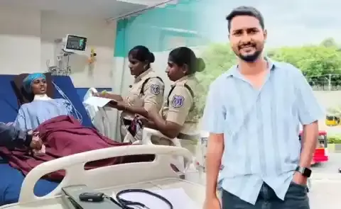 భార్య మెడకోసిన భర్త