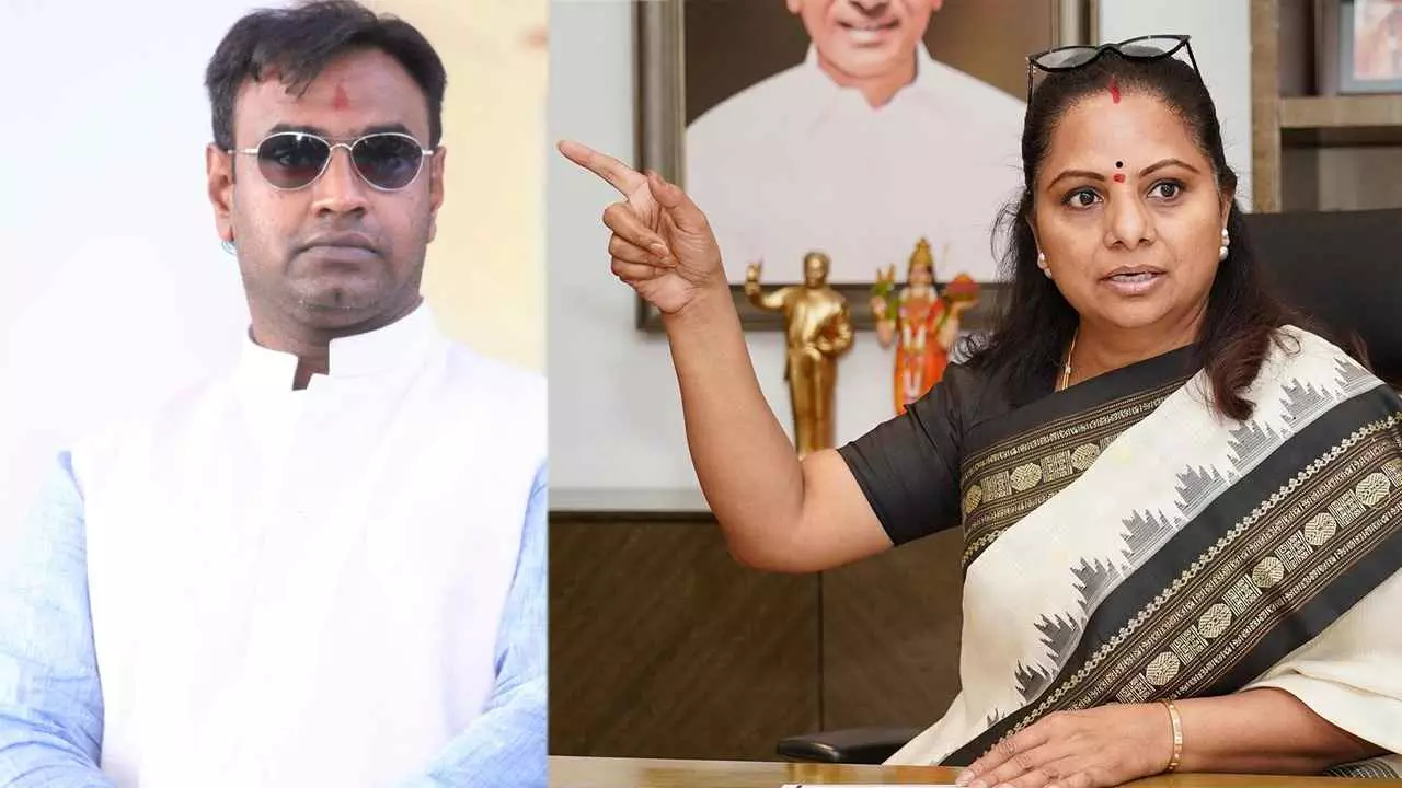 కవితతో విష్ణువర్దన్ రెడ్డి భేటి కవితతో విష్ణువర్దన్ రెడ్డి భేటి