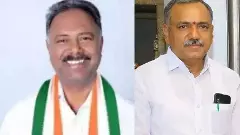 భూపాలపల్లి  జిల్లాలోఇసుక దందాపై కాంగ్రెస్ నిరసన