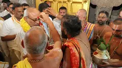 తిరుచానూరులో ఉప రాష్టప్రతి సిపి రాధాకృష్ణన్ పర్యటన