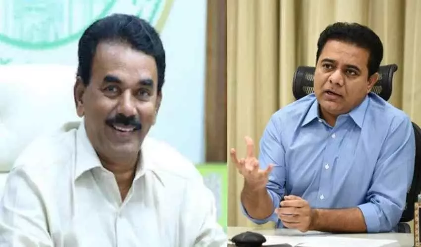 కేటీఆర్ కు జూపల్లి సవాల్
