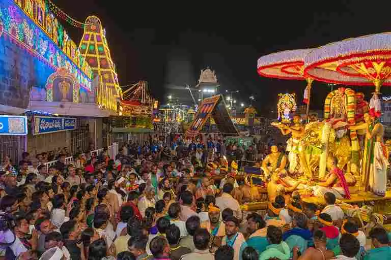 TTD || గజవాహనంపై మలయప్పస్వామి