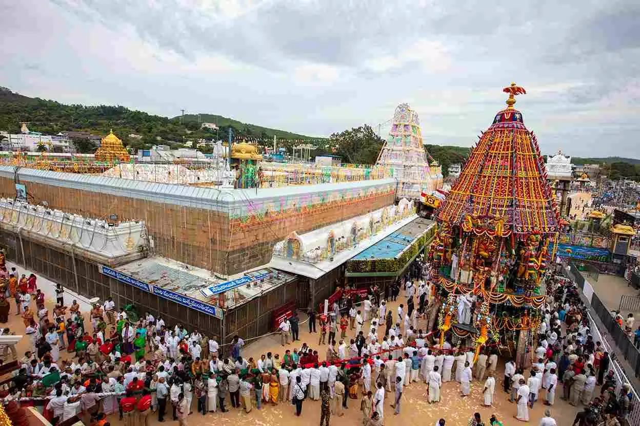 TTD|| వైభవంగా శ్రీవారి రథోత్సవం..!