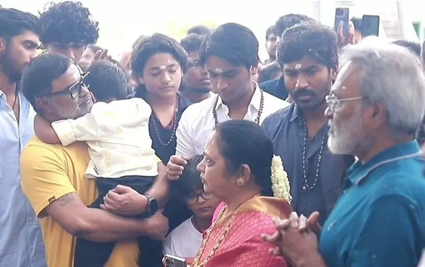 ఇడ్లీ కడై సక్సెస్  సెలబ్రేషన్స్ ..