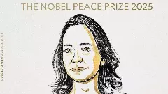 మరియా కొరినా మచాదోకు నోబెల్ శాంతి బహుమతి