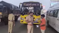 ప్రైవేటు ట్రావెల్స్ పై ఆర్టీఏ అధికారుల దాడులు(వీడియో)