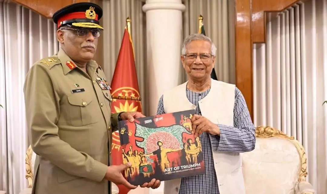 ఈశాన్య భారతం బంగ్లా భూభాగమట.. ఈశాన్య భారతం బంగ్లా భూభాగమట..
