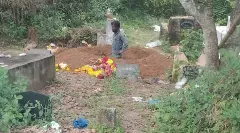 మదనపల్లె:ఖననం చేసిన శవం చోరీకి యత్నం?