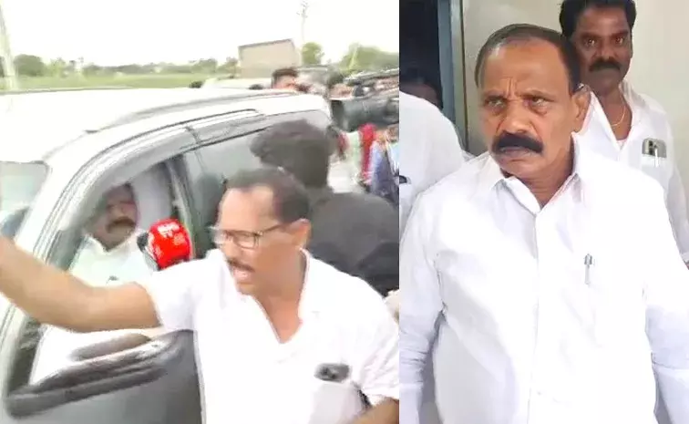 ఎంఎల్ఏ డౌన్ డౌన్..ఎంఎల్ఏ గో బ్యాక్..స్ధానికుల ఆగ్రహం