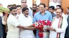 మంత్రిగా బాధ్యతలు స్వీకరించిన అజారుద్దీన్..