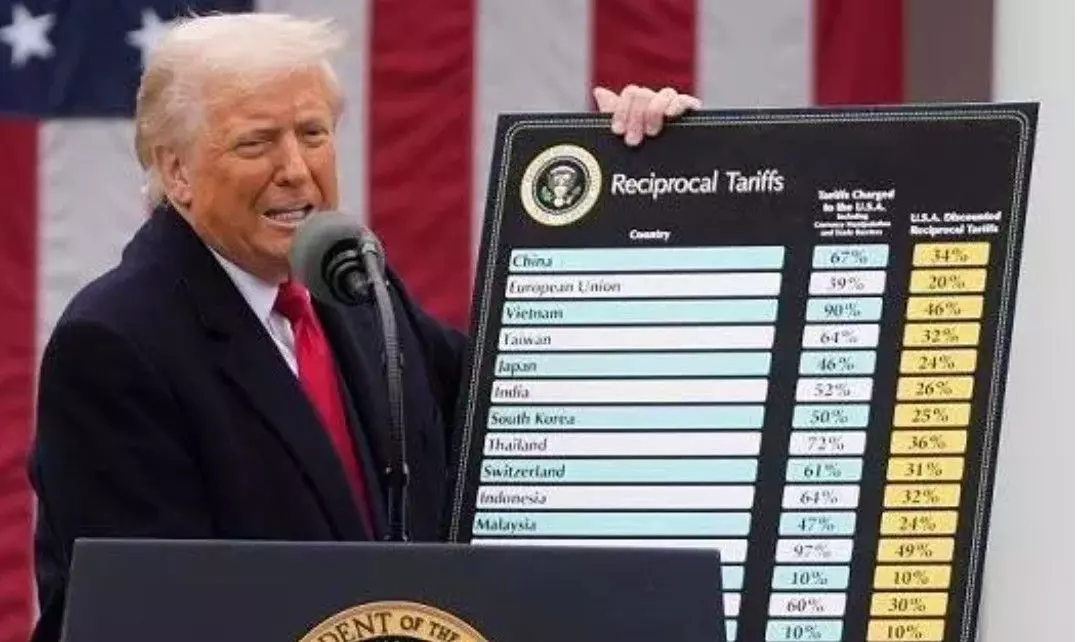 సుంకాలతో అమెరికా ధనిక దేశంగా మారింది: ట్రంప్ సుంకాలతో అమెరికా ధనిక దేశంగా మారింది: ట్రంప్