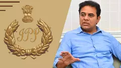 కేటీఆర్‌కు ఐపీఎస్‌ సంఘం వార్నింగ్