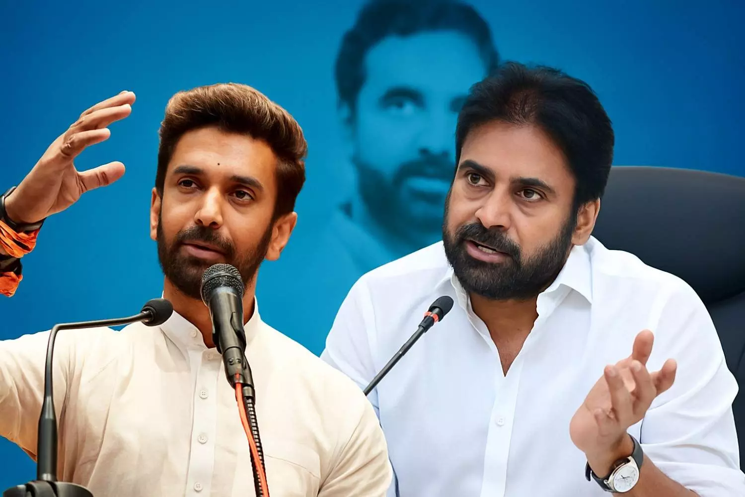 ఇక్కడ పవన్ కల్యాణ్, అక్కడ చిరాగ్ పాశ్వాన్!