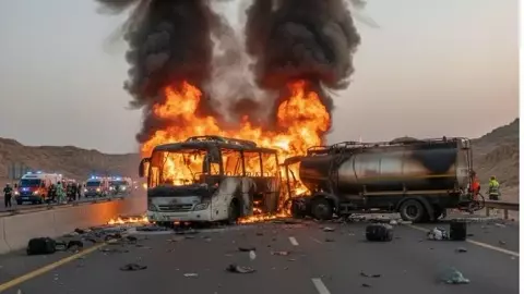 మక్కా బస్సు ప్రమాదంలో మరణించిన వారు వీరే మక్కా బస్సు ప్రమాదంలో మరణించిన వారు వీరే