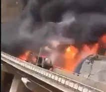 మక్కా సమీపాన ఘోర బస్సు ప్రమాదం, 42 మంది సజీవదహనం మక్కా సమీపాన ఘోర బస్సు ప్రమాదం, 42 మంది సజీవదహనం