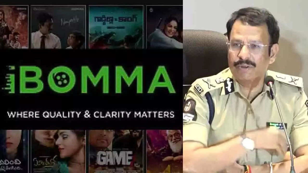 ఐబొమ్మ లాంటి సైట్లు వాడితో బొమ్మ పడేది మనకే: సజ్జనార్ ఐబొమ్మ లాంటి సైట్లు వాడితో బొమ్మ పడేది మనకే: సజ్జనార్