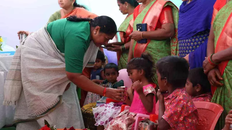 ప్రతి పేద పాపకి ప్రతి ఉదయం గ్లాసెడు పాలు...