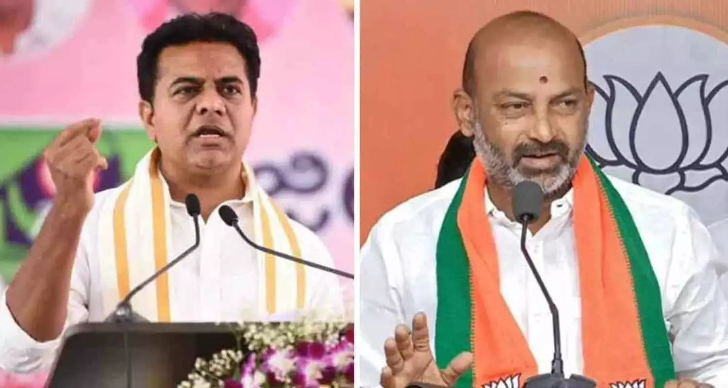 బండి సంజయ్, కెటిఆర్ లకు హైకోర్టులో ఊరట బండి సంజయ్, కెటిఆర్ లకు హైకోర్టులో ఊరట