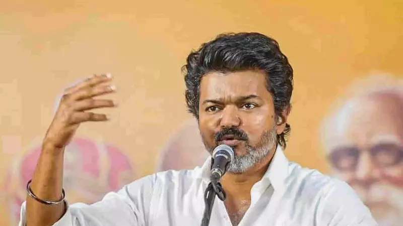 DMK విమర్శలకు TVK చీఫ్ విజయ్ కౌంటర్..